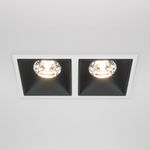 Встраиваемый светильник Alfa LED 3000K 2x15Вт 36° Dim Triac, DL043-02-15W3K-D-SQ-WB. TM Maytoni