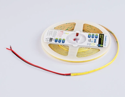 Светодиодная лента GS4613 COB 400Led/10W m/ 24V IP20 6500K/ 5m*5mm*2.1mm кратность резки 20mm (2 конт.)