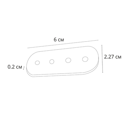 Коннектор прямой для магнитного шинопровода Arte Lamp OPTIMA A740533
