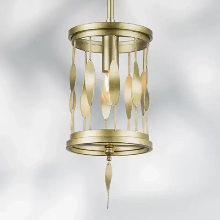 725113 Люстра FIRENZE 1х40W E14 ЗОЛОТО Lightstar