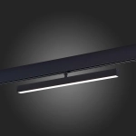 ST802.446.12 Магнитный трековый светильник Черный LED 1*12W 4000K 750Lm Ra>90 120° IP20 L405xW22,5xH92 48VV