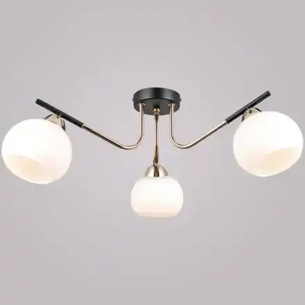 IL0713-3CSQ-24 BK FGD LIBRA светильник потолочный ILLUMICO, E27х3