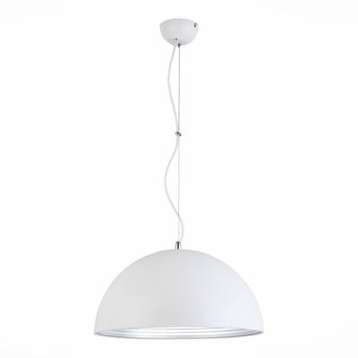 SL279.503.01 Светильник подвесной ST-Luce Белый/Белый, Серебристый E27 1*60W