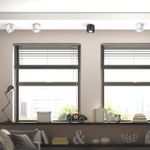 358812 OVER NT21 219 черный Светильник накладной светодиодный IP20 LED 9W 770Лм 4000K 220V GESSO