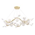 Люстра Crystal Lux COLIBRI SP10 GOLD 0141/310