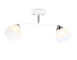 Светильник подвесной TR303001/2 WH/CH/FR белый/хром/белый матовый E27/2 max 40W 560*140*240