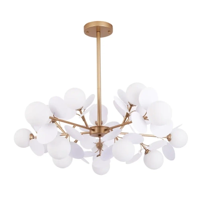 Люстра на штанге Arte Lamp PEACOCK A1369SP-15SG, 15хG9