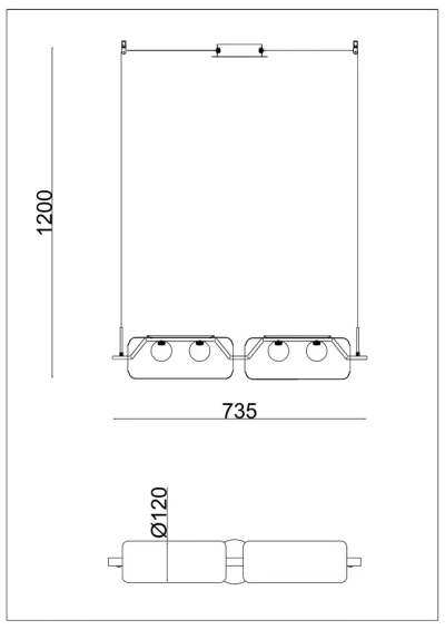 Подвесной светильник Arte lamp GENEVA A2341SP-4BK, 1хLED