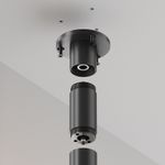 Основание для накладного монтажа системы Shelf с внутренней резьбой без ввода питания, CA023BI-B. TM Maytoni