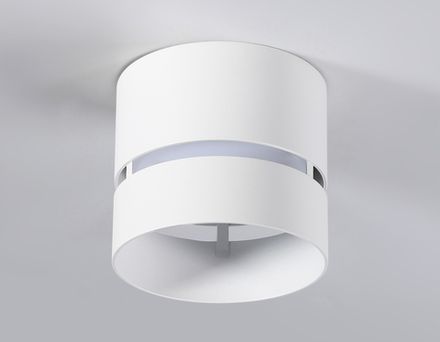 Светильник накладной TN71050 WH белый GX53 max 12W D85*75
