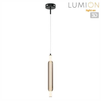 6556/15WCL LEDIO LN26 черный/дымчатый, металл/акрил/стекло Бра/подвес LED 15W 4000К 220V TRENDY