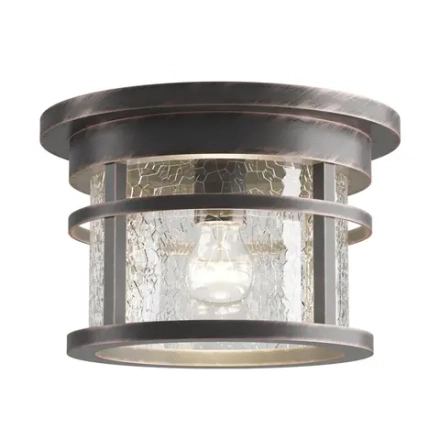 4044/1C NATURE ODL18 699 коричневый/патина Уличный потолочный светильник IP44 E27 60W 220V VIRTA