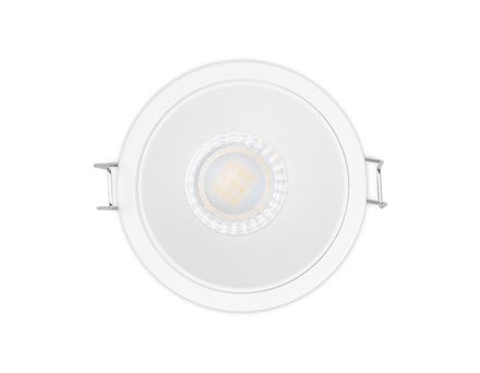 Встраиваемый точечный светильник TN117 WH/S белый/песок GU5.3 D80*45