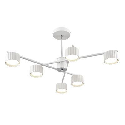 8241/6C COMFI LN26 244 белый/хром, металл Люстра потолочная LED GX53 6*7W 220V KARINA