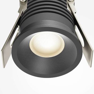 Встраиваемый светильник Mini 3000K 7Вт 55°, DL059-7W3K-B. TM Maytoni