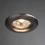 Точечный встраиваемый светильник Arte Lamp PRAKTISCH A1203PL-1SS, 1хGU10
