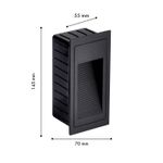 Врезной светильник Voland 4396-2W. ТМ Favourite