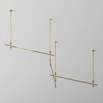 Шинопровод 1 м Flarity латунь, TRX154-111BS. TM Maytoni