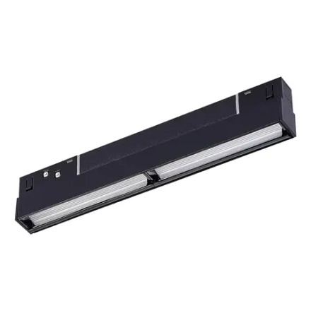 ST804.436.12 Магнитный трековый светильник Черный LED 1*12W 3000K 700Lm Ra>90 120° IP20 L220xW22xH46 48VV