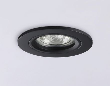 Светильник встраиваемый TN102451 BK черный GU5.3 D85*28