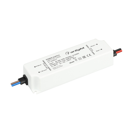 Блок питания ARPV-SP-24060 (24V, 2.5A, 60W) (Arlight, IP67 Пластик, 5 лет)