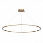 ST605.243.57 Светильник подвесной ST-Luce Золотистый/Белый LED 1*57W 4000K
