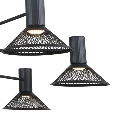 Подвесная люстра Metrics 4623-6P, 6*LED*6W, 3960LM, 3000K. ТМ F-Promo