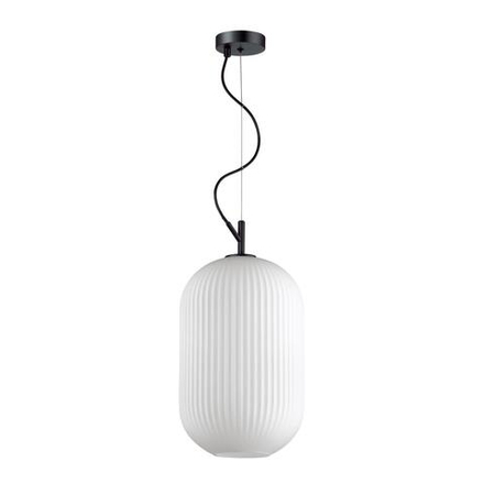 4752/1 PENDANT ODL21 411 белый/черный Подвес E27 60W ROOFI