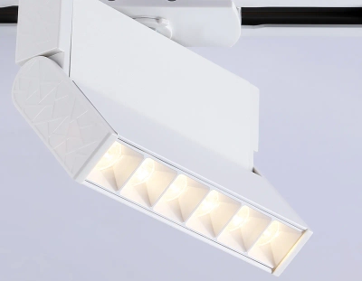 Светильник светодиодный трековый GL6811 WH белый LED 6W 3000K 24° 115*22*87