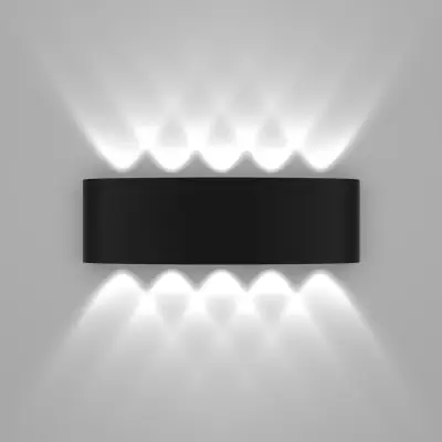 343057 Светильник GEMMA 10х1W LED 1100LM G ЧЕРНЫЙ 4000K IP65