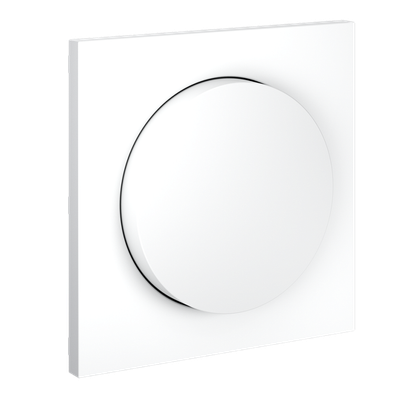 VLS002002 Накладка для светорегулятора поворотно-нажимного, S70 (белый матовый). (ТМ Maytoni)