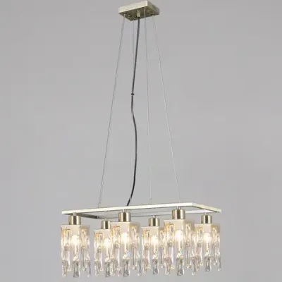 IL3601-6PSQ-26 AB DS светильник потолочный ILLUMICO, E14х6