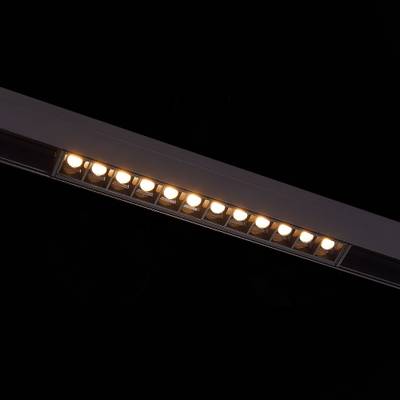 ST361.436.12 Магнитный трековый светильник Черный LED 1*12W 3000K 1 009Lm Ra&gt;80 36° IP20 L222xW22xH44 48V