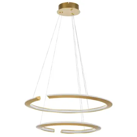 814223 Люстра VIRATA LED 58W 2900LM ЗОЛОТО 3000K Lightstar