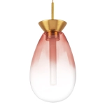 805112 Люстра COLORE LED 1х4W 220LM ЗОЛОТО/РОЗОВЫЙ 3000K Lightstar