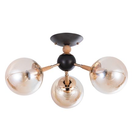 Потолочная люстра Arte Lamp BOSTON A4485PL-3BK, 3хE27