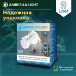 Накладной поворотный светильник с выключателем TA108 WH белый GU10 D80*130*D60