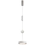 5451/32L L-VISION ODL_EX26 белый/никель/металл/керамика/хрусталь/акрил Подвес LED x 32W 2000К/3000K/4000K/переключ. RIVERA