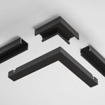 Угловой коннектор питания Basity, черный, TRA172CPC-1B. TM Maytoni