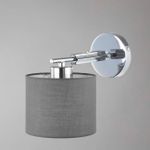 Настенный светильник Escada 700/1A E27*60W Chrome/Grey