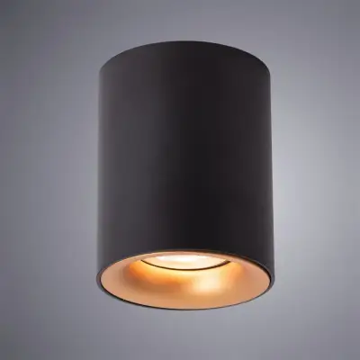 Точечный накладной светильник Arte Lamp TORRE A1532PL-1BK, 1хGU10