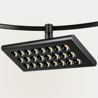 267637 Светильник 48V д/1-фазн трека DUE LED 24W 1500LM 90G ЧЕРНЫЙ 3000K IP20