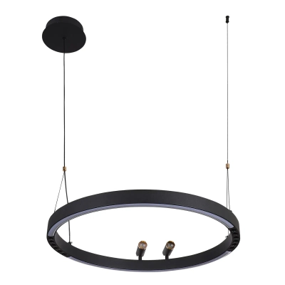 Подвесная люстра Slinga 4474-1P, LED*58W + 2*LED*3W, 1860LM, 3000-6500K. ТМ F-Promo