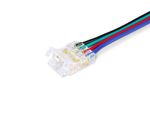 Соединитель гибкий двухсторонний COB RGB 12/24V для лент 10mm GS7921 (4 конт.) (5шт. в комплекте)