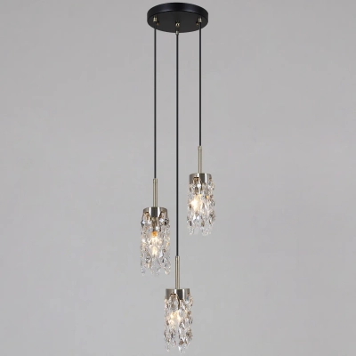 IL3588-3PSQ-26 AB DS светильник потолочный ILLUMICO, E14х3