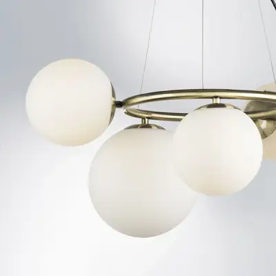 815051 Люстра GLOBO 5х40W G9 ЛАТУНЬ Lightstar