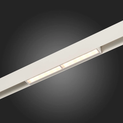 ST804.536.12 Магнитный трековый светильник Белый LED 1*12W 3000K 850Lm Ra>90 120° IP20 L220xW22xH46 48VV