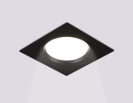 Светильник встраиваемый поворотный точечный TN51917 BK черный GX53 max 12W 115*115*23