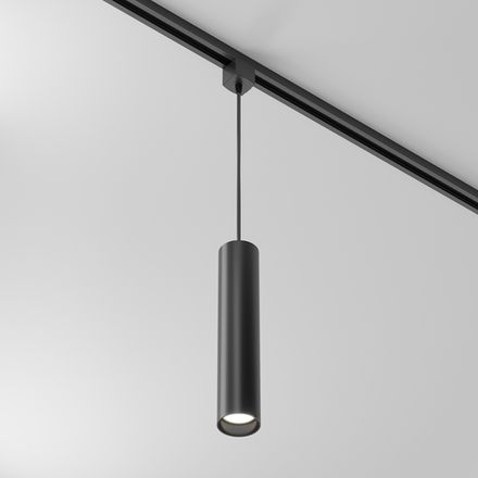 Трековый подвесной светильник Focus Unity GU10х1, TR025-1-GU10-B. TM Maytoni