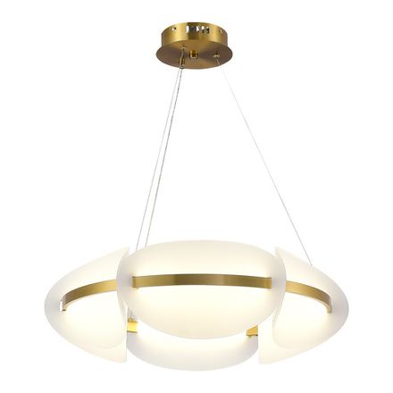 SL1304.203.45 Люстра подвесная ST-Luce Золотистый/Белый LED 1*45W 3000K